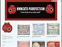 Tablet Screenshot of cats-purrfect.com